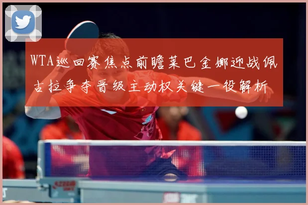 WTA巡回赛焦点前瞻莱巴金娜迎战佩古拉争夺晋级主动权关键一役解析